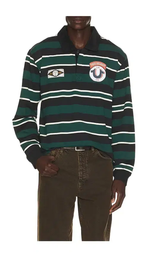 True Religion Relaxed Rugby Polo