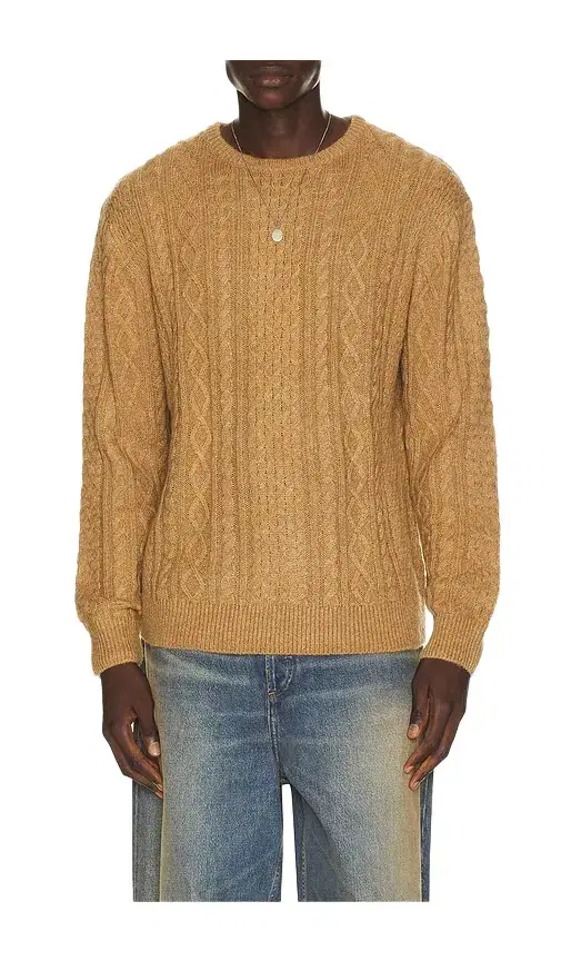 Rhythm Mohair Fishermans Knit Sweater