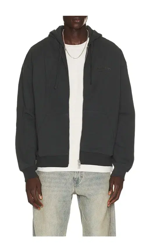 AllSaints Xander Zip Through Hoodie