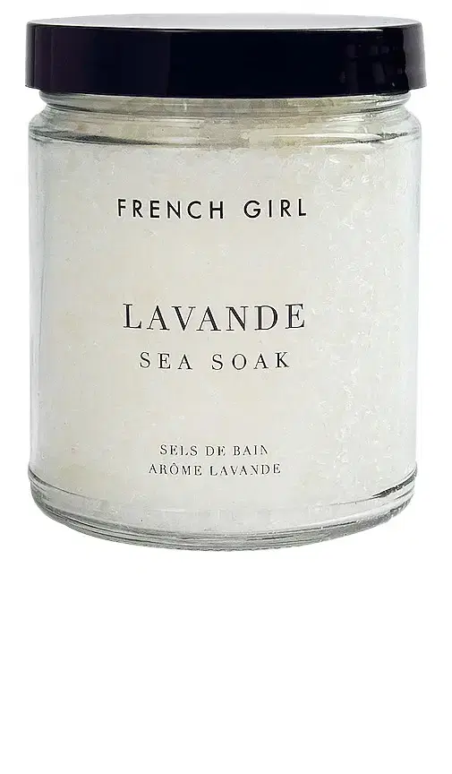 French Girl Lavande Blanche Sea Soak Soothing Bath Salts