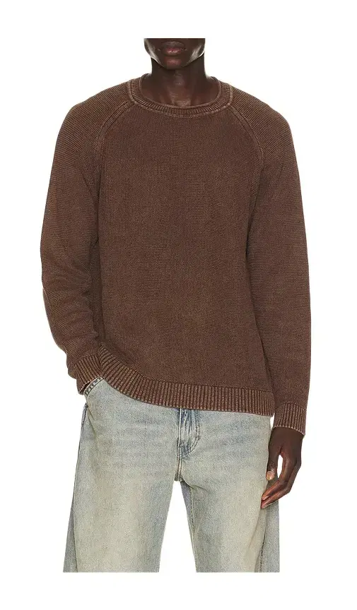 Marine Layer Garment Dye Roll Neck Sweater