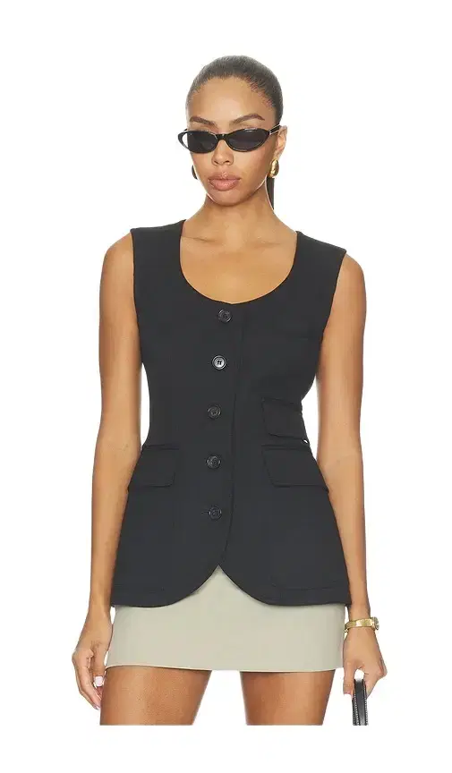 SMYTHE Portrait Neck Vest