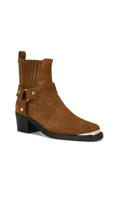 Anine Bing Mid Biker Boot | Thumbnail 2 Anine Bing Mid Biker Boot | Thumbnail 2