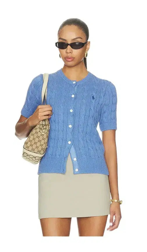 Polo Ralph Lauren Short Sleeve Crew Neck Cardigan