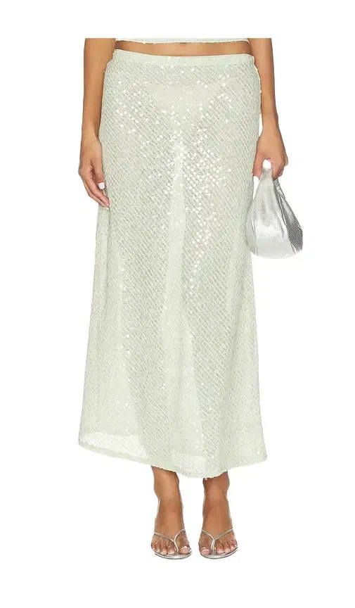 Lovers and Friends Erika Sequin Midi Skirt