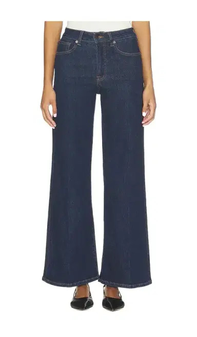 GOOD AMERICAN High Palazzo Ankle Jeans | Thumbnail 1