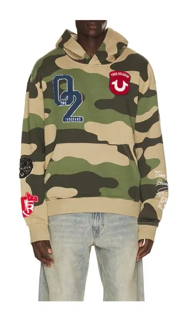True Religion Logo Patch Hoodie | Thumbnail 2
