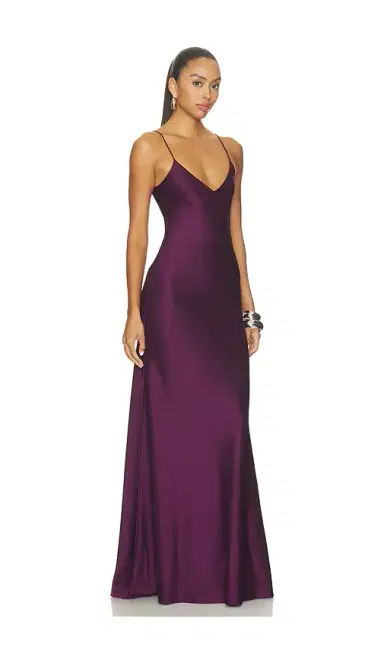 ALEJANDRA ALONSO ROJAS Bias Slip Gown | Thumbnail 2