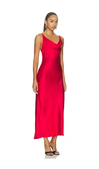 ALEJANDRA ALONSO ROJAS Cowl Bias Slip Dress | Thumbnail 2