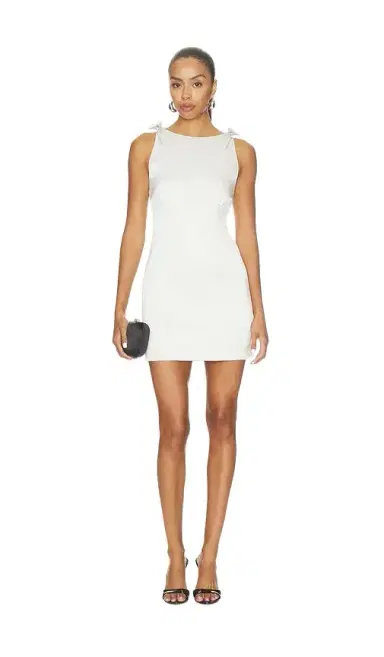 ALEJANDRA ALONSO ROJAS Mini Dress With Bows | Thumbnail 1 ALEJANDRA ALONSO ROJAS Mini Dress With Bows | Thumbnail 1