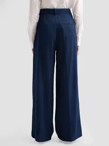 Anine Bing Women's Lou Denim Wide-Leg Jeans | Thumbnail 3 Anine Bing Women's Lou Denim Wide-Leg Jeans | Thumbnail 3