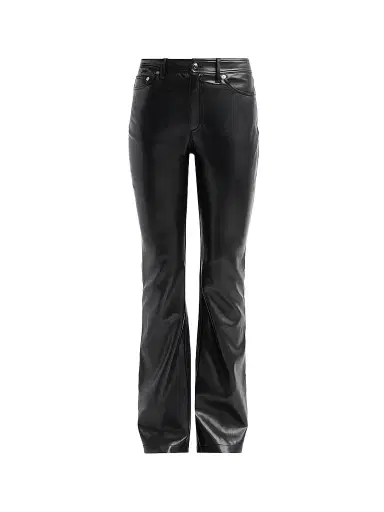 Cinq à Sept Women's Stevie Faux-Leather Pants - Black | Thumbnail 1