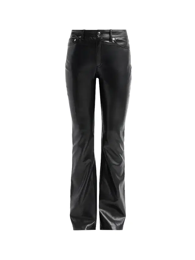 Cinq à Sept Women's Stevie Faux-Leather Pants - Black