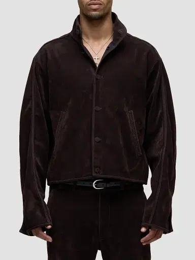 Hudson Jeans Men's Faux-Suede Jacket - Dark Brown - Size XXL | Thumbnail 3 Hudson Jeans Men's Faux-Suede Jacket - Dark Brown - Size XXL | Thumbnail 3