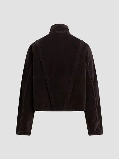 Hudson Jeans Men's Faux-Suede Jacket - Dark Brown - Size XXL | Thumbnail 6 Hudson Jeans Men's Faux-Suede Jacket - Dark Brown - Size XXL | Thumbnail 6