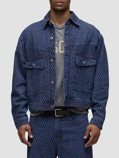Hudson Jeans Men's Front Yoke Denim Jacket | Thumbnail 4