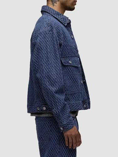 Hudson Jeans Men's Front Yoke Denim Jacket | Thumbnail 5