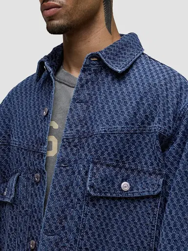 Hudson Jeans Men's Front Yoke Denim Jacket | Thumbnail 6