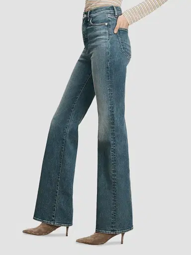 Veronica Beard Women's Crosbie High-Rise Bootcut Jeans | Thumbnail 5 Veronica Beard Women's Crosbie High-Rise Bootcut Jeans | Thumbnail 5
