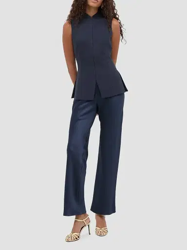 Hill House Home Women's The Beverly Pants - Midnight Navy | Thumbnail 2 Hill House Home Women's The Beverly Pants - Midnight Navy | Thumbnail 2