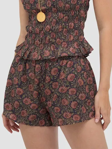 Hill House Home Women's The Preston Short - Thornfield Tapestry | Thumbnail 2
