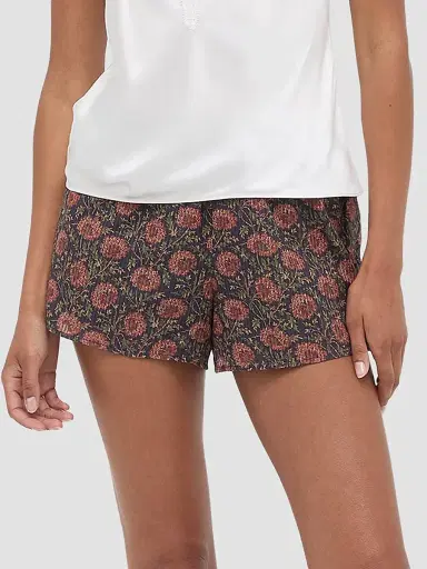 Hill House Home Women's The Preston Short - Thornfield Tapestry | Thumbnail 3
