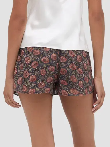 Hill House Home Women's The Preston Short - Thornfield Tapestry | Thumbnail 4