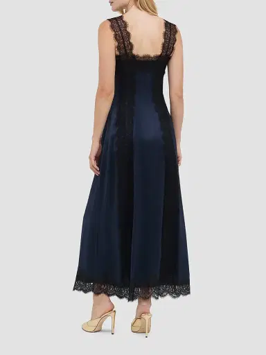 Hill House Home Women's The Winsome Dress - Midnight Navy | Thumbnail 3