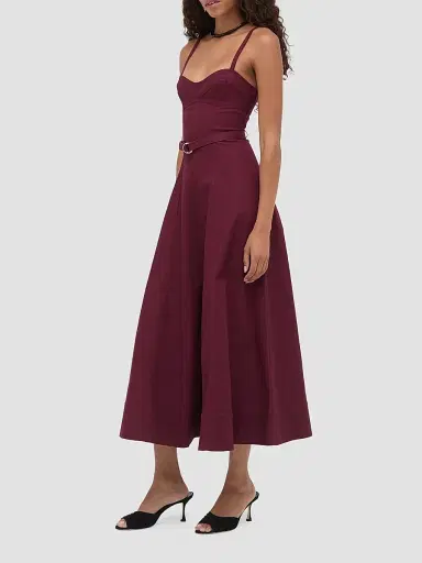 Hill House Home Women's The Fiona Dress - Mulberry | Thumbnail 3
