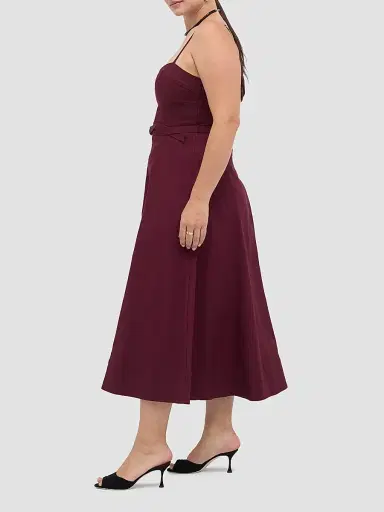 Hill House Home Women's The Fiona Dress - Mulberry | Thumbnail 5