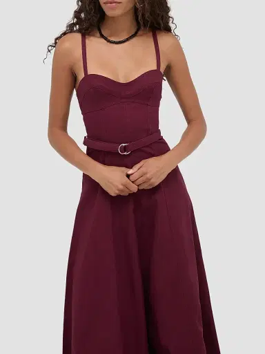 Hill House Home Women's The Fiona Dress - Mulberry | Thumbnail 6