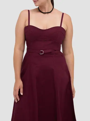Hill House Home Women's The Fiona Dress - Mulberry | Thumbnail 7