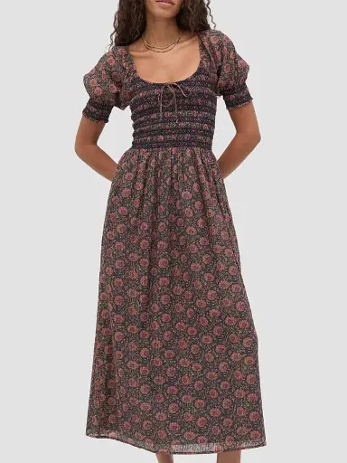 Hill House Home Women's The Madeline Nap Dress - Thornfield Tapestry | Thumbnail 2