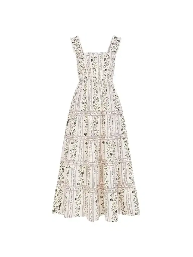 Hill House Home Women's The Goldie Nap Dress - Kelmscott Ribbon Stripe