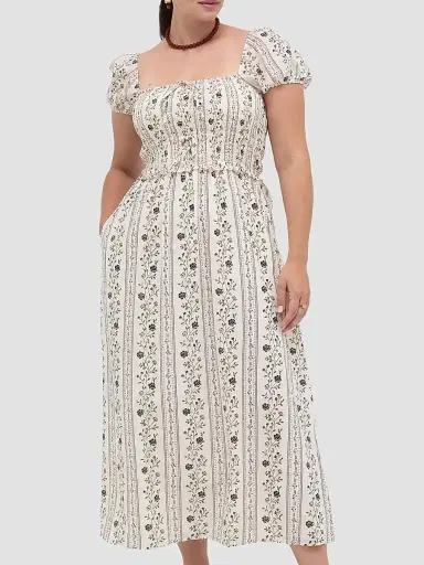 Hill House Home Women's The Aster Nap Dress - Kelmscott Ribbon Stripe | Thumbnail 5