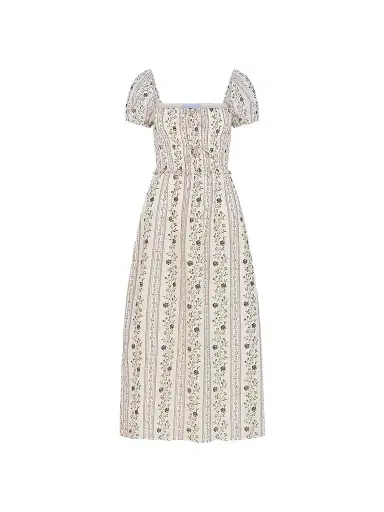 Hill House Home Women's The Aster Nap Dress - Kelmscott Ribbon Stripe | Thumbnail 1