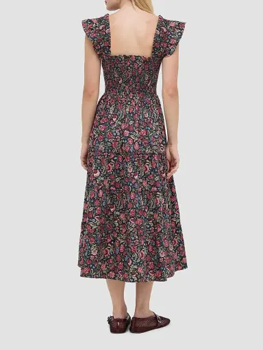 Hill House Home Women's The Ellie Nap Dress - Jacobean Sprig | Thumbnail 3