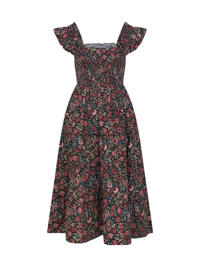 Hill House Home Women's The Ellie Nap Dress - Jacobean Sprig