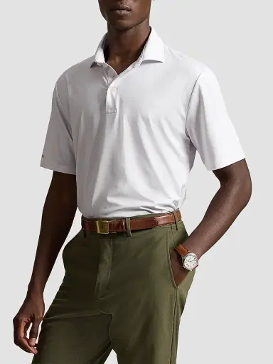 Polo Ralph Lauren Men's Tailored-Fit Performance Polo Shirt | Thumbnail 6 Polo Ralph Lauren Men's Tailored-Fit Performance Polo Shirt | Thumbnail 6