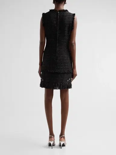 Kobi Halperin Women's Rives Sequin-Embellished Tweed A-Line Mini Dress | Thumbnail 3 Kobi Halperin Women's Rives Sequin-Embellished Tweed A-Line Mini Dress | Thumbnail 3