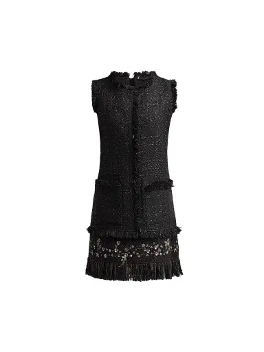 Kobi Halperin Women's Rives Sequin-Embellished Tweed A-Line Mini Dress | Thumbnail 1 Kobi Halperin Women's Rives Sequin-Embellished Tweed A-Line Mini Dress | Thumbnail 1
