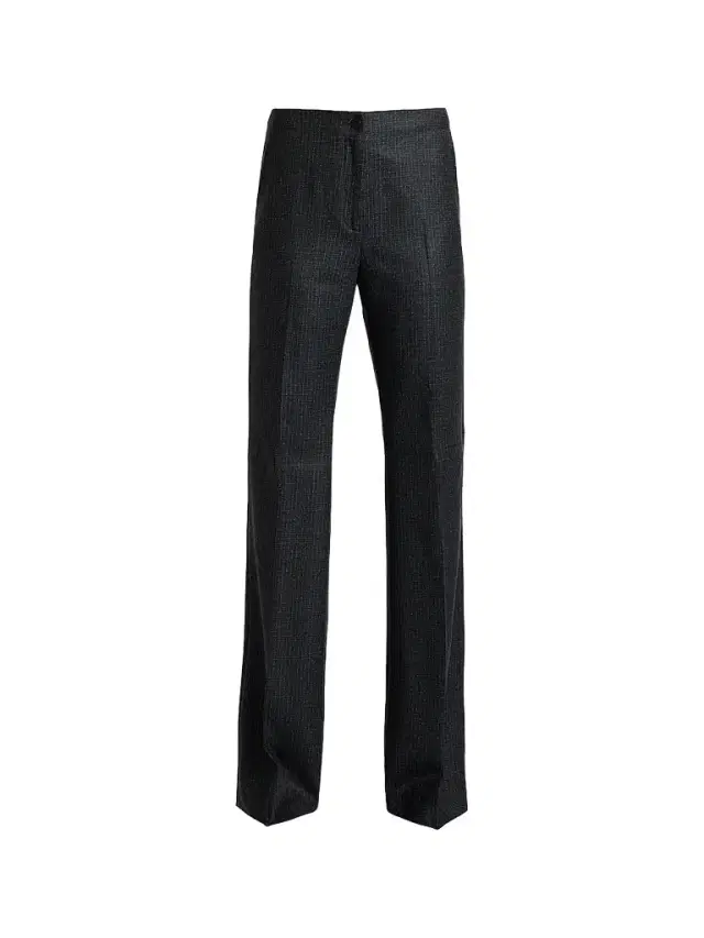 Santorelli Women's Beth Checked Virgin Wool Flared Pants