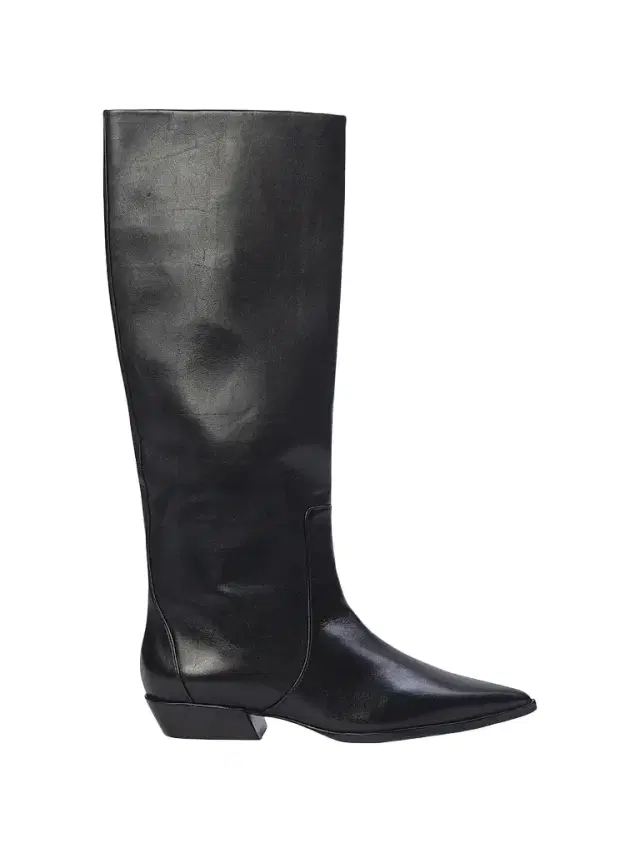Black Suede Studio Women's Aero 30MM Boots - Black Leather - Size 12