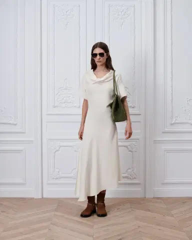 Dior Mid-Length Asymmetrical Dress | Thumbnail 2 Dior Mid-Length Asymmetrical Dress | Thumbnail 2