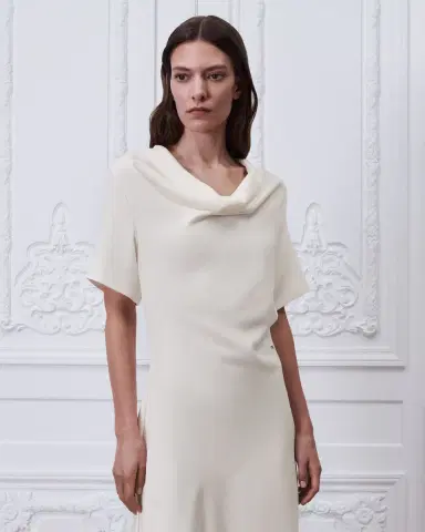 Dior Mid-Length Asymmetrical Dress | Thumbnail 3 Dior Mid-Length Asymmetrical Dress | Thumbnail 3