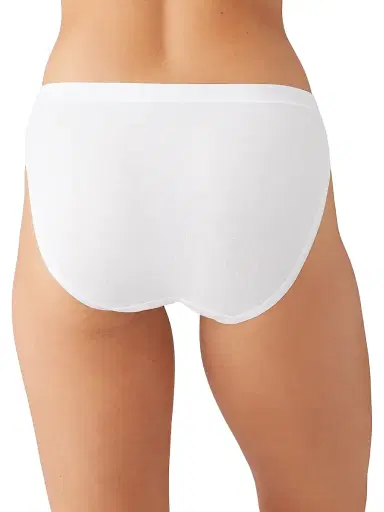 Wacoal Women's Understated Cotton Bikini Briefs - White - Size 22 | Thumbnail 3