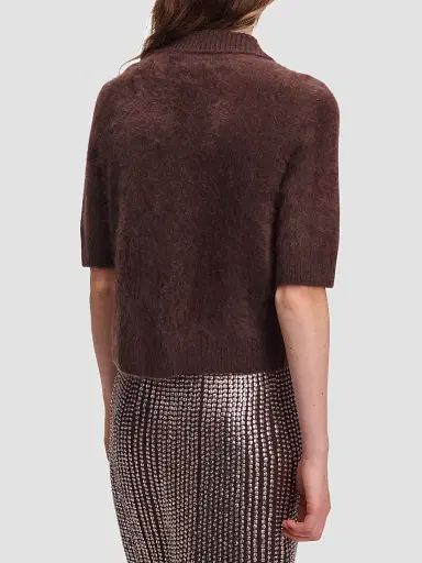 rag & bone Women's Jada Cashmere Cardigan - Dark Brown | Thumbnail 3 rag & bone Women's Jada Cashmere Cardigan - Dark Brown | Thumbnail 3