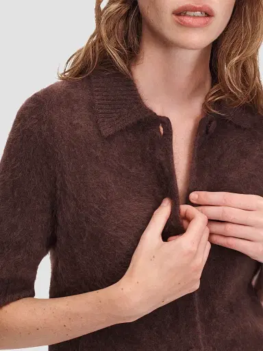 rag & bone Women's Jada Cashmere Cardigan - Dark Brown | Thumbnail 7 rag & bone Women's Jada Cashmere Cardigan - Dark Brown | Thumbnail 7
