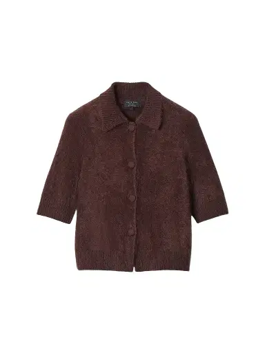 rag & bone Women's Jada Cashmere Cardigan - Dark Brown | Thumbnail 1 rag & bone Women's Jada Cashmere Cardigan - Dark Brown | Thumbnail 1