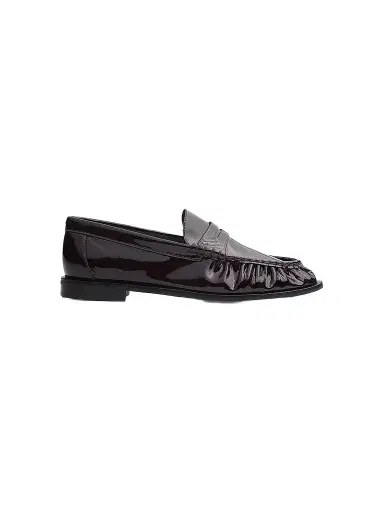 rag & bone Women's Lexi Leather Penny Loafers - Morello Patent | Thumbnail 1 rag & bone Women's Lexi Leather Penny Loafers - Morello Patent | Thumbnail 1